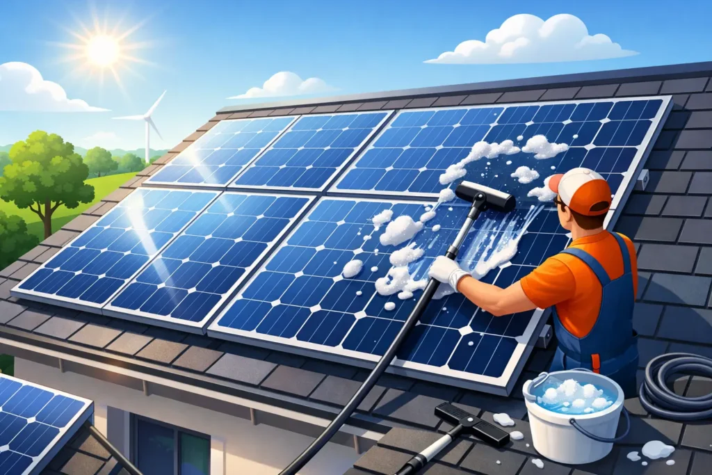 How Often Should Solar Panels Be Cleaned?